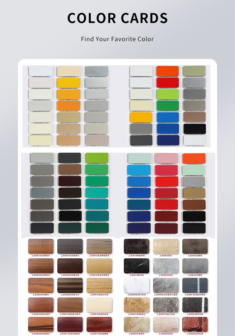 aluminium acp sheet